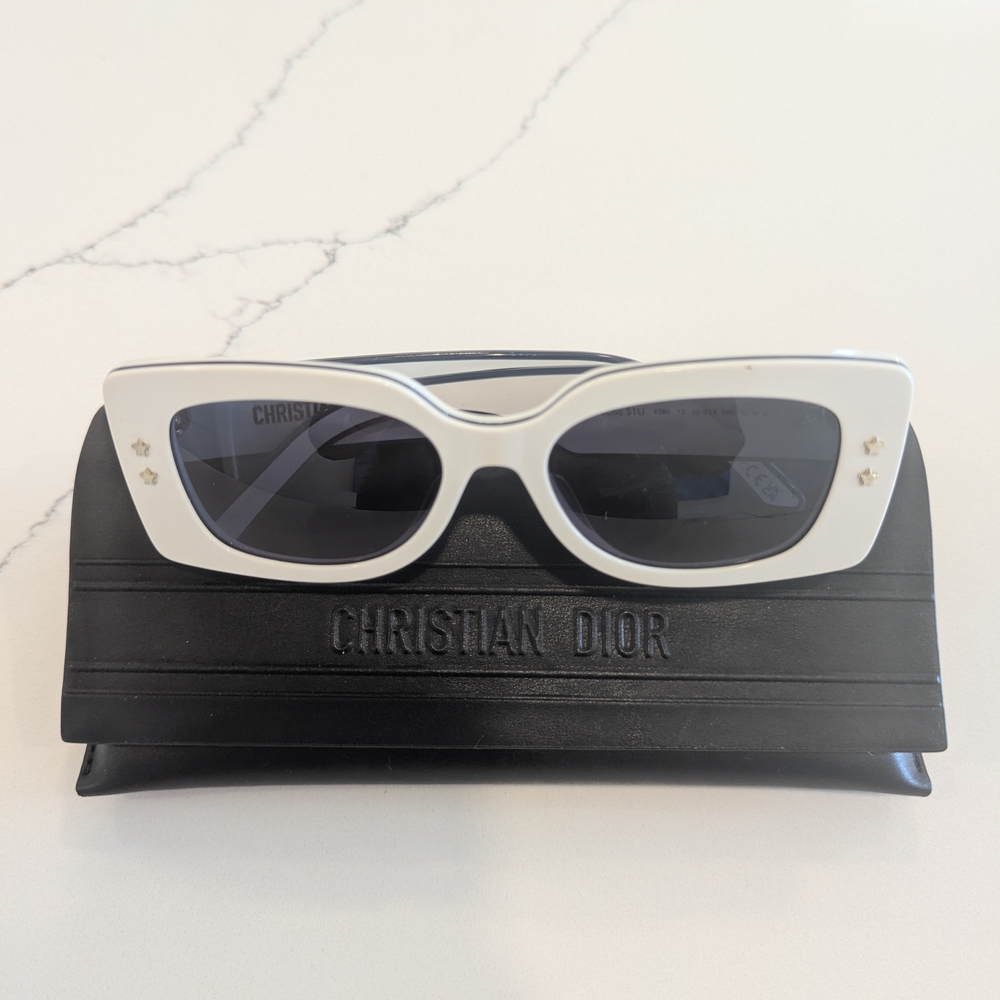 DiorPacific S1U Sunglasses - White